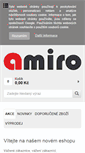 Mobile Screenshot of amiro.cz