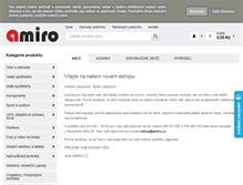 Tablet Screenshot of amiro.cz